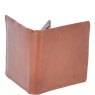 Ashwood Leather RFID 8 Card ID Coin & Zip Fold Wallet Chestnut Reverse