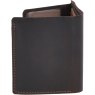 Ashwood Leather RFID 4 Card & Coin Bill Fold Wallet Brown Reverse
