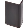 Ashwood Leather RFID 8 Card Holder & Bill Fold Wallet Brown Open Reverse