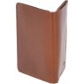 Ashwood Leather RFID 8 Card Holder & Bill Fold Wallet Chestnut Open Reverse