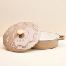 Judge Cast Iron 28cm Shallow Casserole Mushroom open