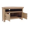 Aldiss Own Hamilton Oak Corner TV Unit