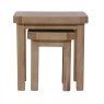 Aldiss Own Hamilton Oak Nest of 2 Tables