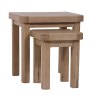 Aldiss Own Hamilton Oak Nest of 2 Tables