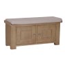 Aldiss Own Hamilton Oak Hall Bench