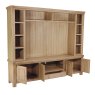 Aldiss Own Hamilton Oak Extra Large TV Unit & Top