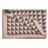 A&B A & B Contrast Colour Triangles Reversible Scarf Assorted