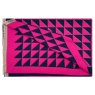 A&B A & B Contrast Colour Triangles Reversible Scarf Assorted