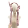 A&B A & B Fluffy Dangling Earmuffs with Flappy Ears Assorted