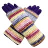 A&B A & B 2in1 Gloves with Removable Fingerless Layer Assorted