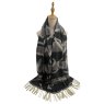 A&B A & B Multi Pattern Scarf with Tassels Assorted