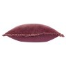 Yard Bertie Cushion Burnt Red Side View