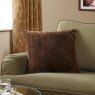 Paoletti Empress Cushion Brown Lifestyle