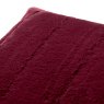 Paoletti Empress Cushion Ruby Fabric Detail