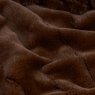 Paoletti Empress Throw Brown Fabric Detail
