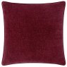 Yard Heath Washed Velvet Cushion Beetroot