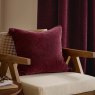 Yard Heath Washed Velvet Cushion Beetroot Lifestyle
