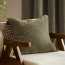 Yard Heath Washed Velvet Cushion Eucalyptus Lifestyle