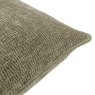 Yard Heath Washed Velvet Cushion Eucalyptus Edge Detail