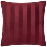 Paoletti Regency Stripe Cushion Burgundy