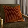 Paoletti Savoy Stripe Cushion Brick Lifestyle