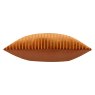 Paoletti Savoy Stripe Cushion Brick Side View