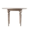Gallery Direct Rustique Round Extending Dining Table