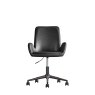Aldiss Own Faraday Swivel Chair in Charcoal Fabric