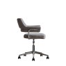Aldiss Own Mcintyre Swivel Chair in Grey Fabric