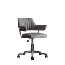 Aldiss Own Mcintyre Swivel Chair in Grey Fabric