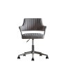 Aldiss Own Mcintyre Swivel Chair in Grey Fabric