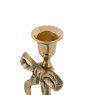 Gallery Direct Bow Dinner Candle Holder Gold Detail Shot