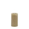 Gallery Direct Rustic Pillar Olive Candle Small