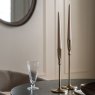 Gallery Direct Tapered Dinner Candles Taupe Lifestyle