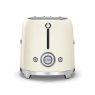 Smeg 2 Slice Toaster Cream Controls