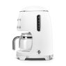 Smeg Drip Coffee Machine White Side View