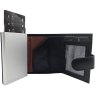 Ashwood Leather Premium Bi-fold Wallet Pop-up Card Holder Black Inside