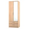 Aldiss Own Pax Tall 2 Drawer Mirror Robe