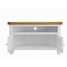 Aldiss Own Hamilton White Corner Tv Unit