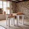 Aldiss Own Hamilton White Nest Of 2 Tables