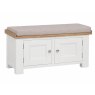 Aldiss Own Hamilton White Hall Bench