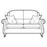 Parker Knoll Oakham 2 Seater Sofa