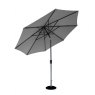 Parasol 2.5m Crank & Tilt Parasol in Grey