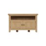 Aldiss Own Norfolk Oak Corner TV Unit