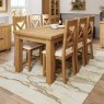 Aldiss Own Norfolk Oak 1.7M Butterfly Extending Table