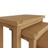 Aldiss Own Norfolk Oak Nest of 3 Tables