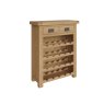 Aldiss Own Norfolk Oak Small Wine Rack