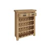 Aldiss Own Norfolk Oak Small Wine Rack