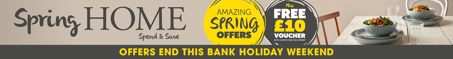 Homepage spring home banner