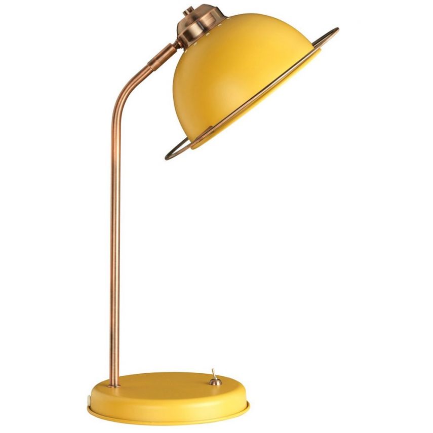 mustard desk lamp